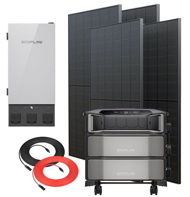 EcoFlow 7200W Solar Power Kit | Off-Grid & Home Backup